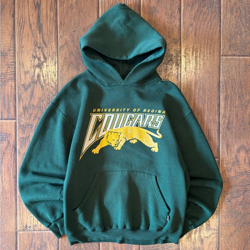Vintage Early Y2K University of Regina Russell Hoodie